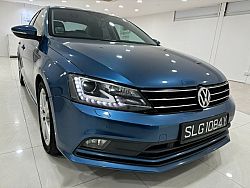 Volkswagen Jetta 1.4 TSI Nav HID LED 2016 Blue PushStart Sunroof